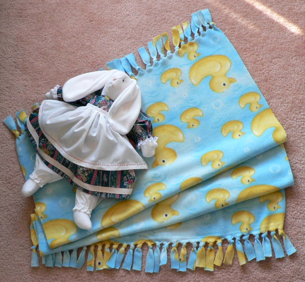 fleece baby blanket
